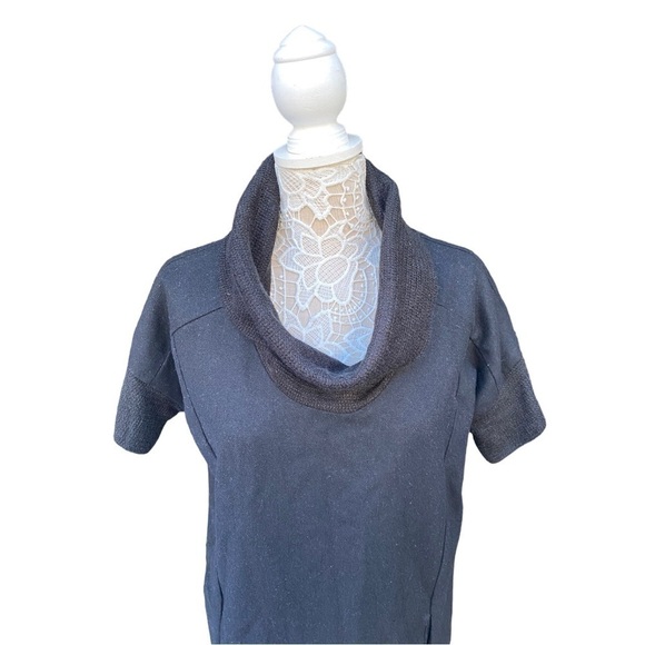 Bess Wool Blended Cowl Neck Dress | Size: - Picture 2 of 12
